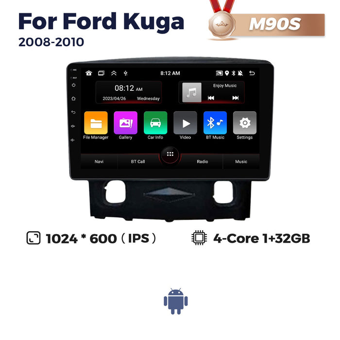 Suitable for ford kuga 2008-2010 ford escape car central control android navigation wireless carplay