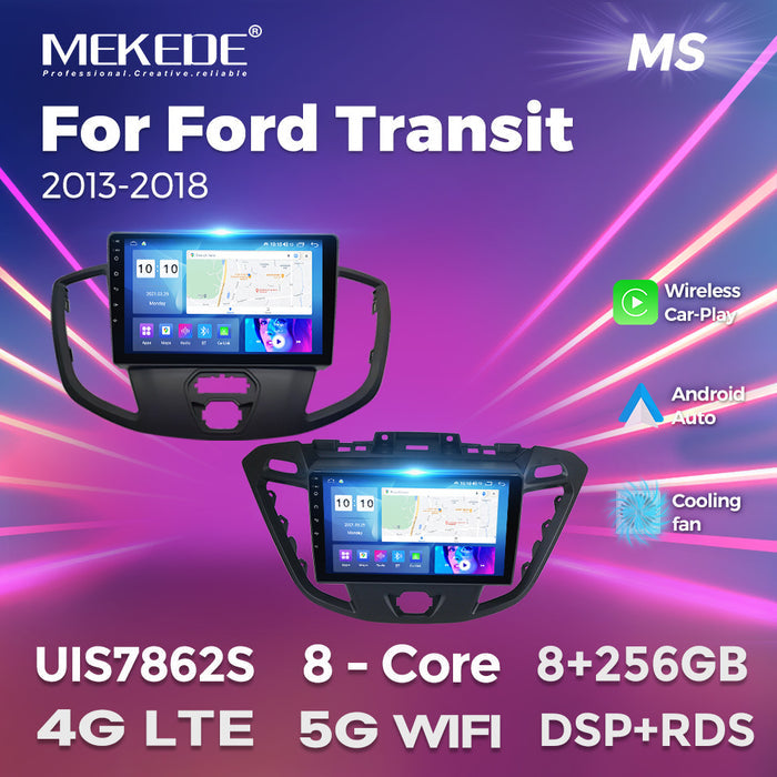 Suitable for ford transit 2013-2018 ford transit ab two android car central control navigators