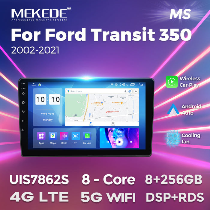 Suitable for ford transit custom 2002-2021 ford transit car android smart navigation