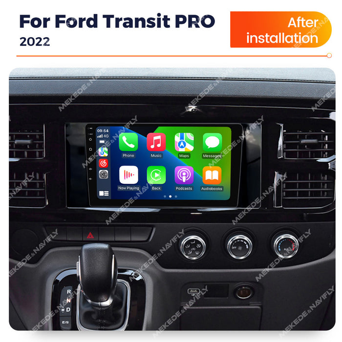 Suitable for ford transit pro 2021 new era transit vehicle central control navigation wireless carplay