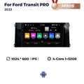 Suitable for ford transit pro 2021 new era transit vehicle central control navigation wireless carplay