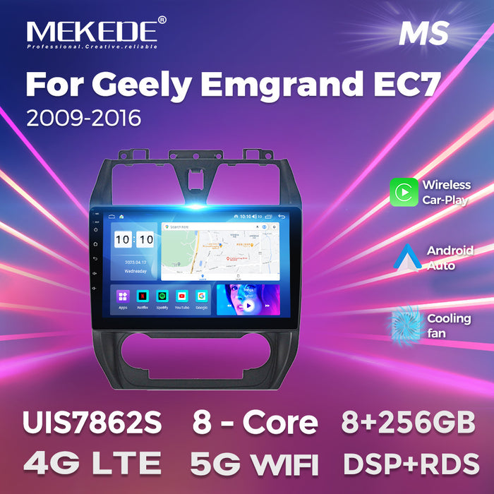 Suitable for geely emgrand ec7 2009-2016 geely emgrand ec7 central control android car navigator