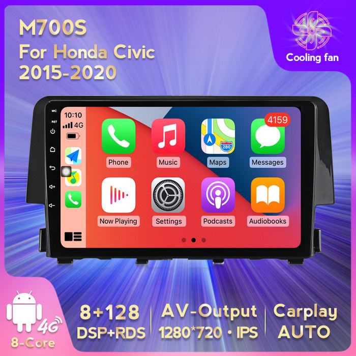 Suitable for honda civic 15-20 android car central control gps navigation carplay