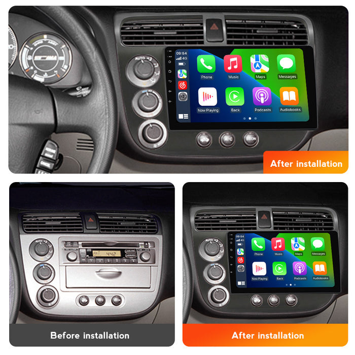 Suitable for honda civic 2000-2006 honda civic android car central control navigator bt5.0