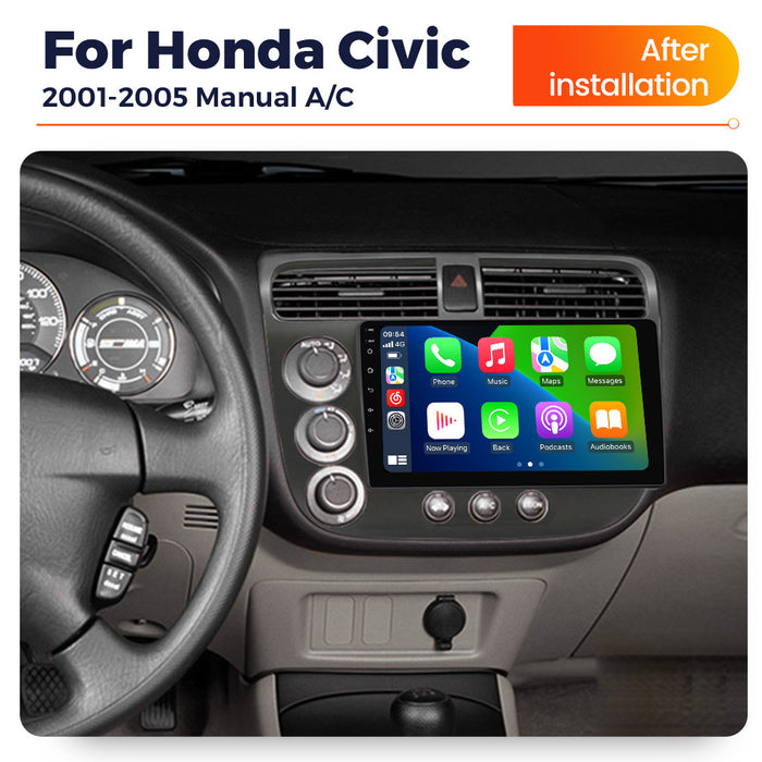 Suitable for honda civic 2000-2006 honda civic android car central control navigator bt5.0