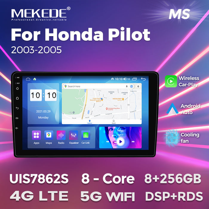 Suitable for honda fit pilot1 2003-2005 honda pilot car smart android navigator