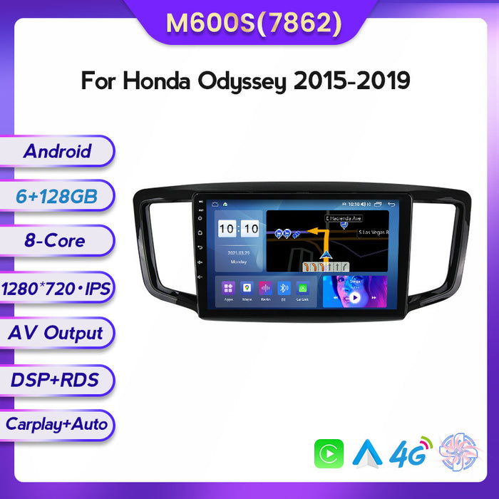 Suitable for Honda Odyssey 15-19 to Android large-screen central control car navigation all-in-one machine 8 + 128