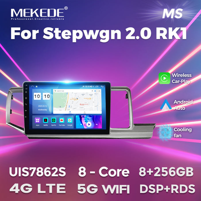 Suitable for honda stepwgn 2.0 rk1 rhd 09-15 honda stepwgn android car navigation