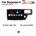 Suitable for honda stepwgn 5 2015 - 2021 (rhd) honda fit car android navigator