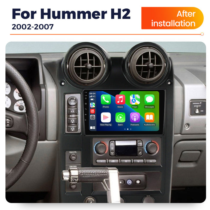 Suitable for hummer h2 2002-2007 hummer h2 smart android large screen car navigation