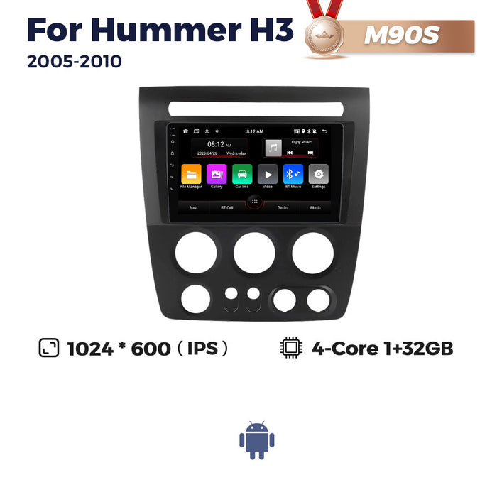 Suitable for hummer h3 2005-2010 hummer h3 smart android large screen car navigation