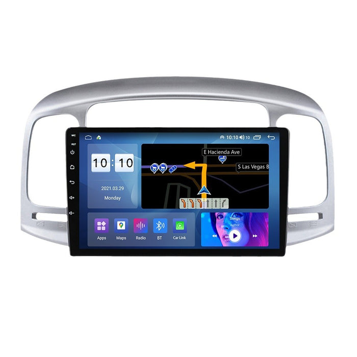 Suitable for hyundai accent 2006-2011 hyundai accent car smart central control android navigation