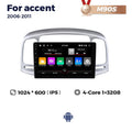 Suitable for hyundai accent 2006-2011 hyundai accent car smart central control android navigation