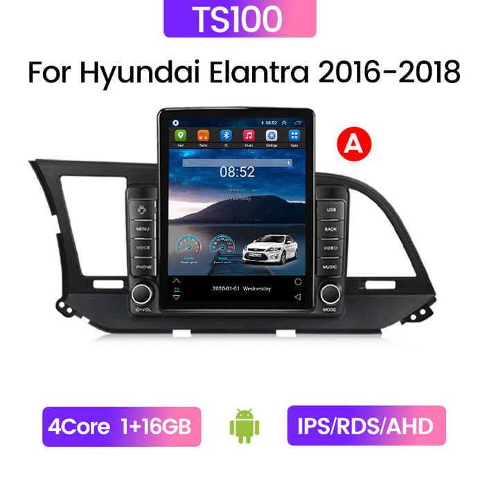 Suitable for hyundai elantra 2016-2020 stone monument machine android navigator