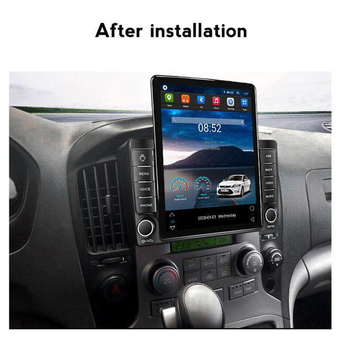 Suitable for hyundai h1 2007-2015, hyundai h1 stone tablet car android smart navigation system (vertical screen)