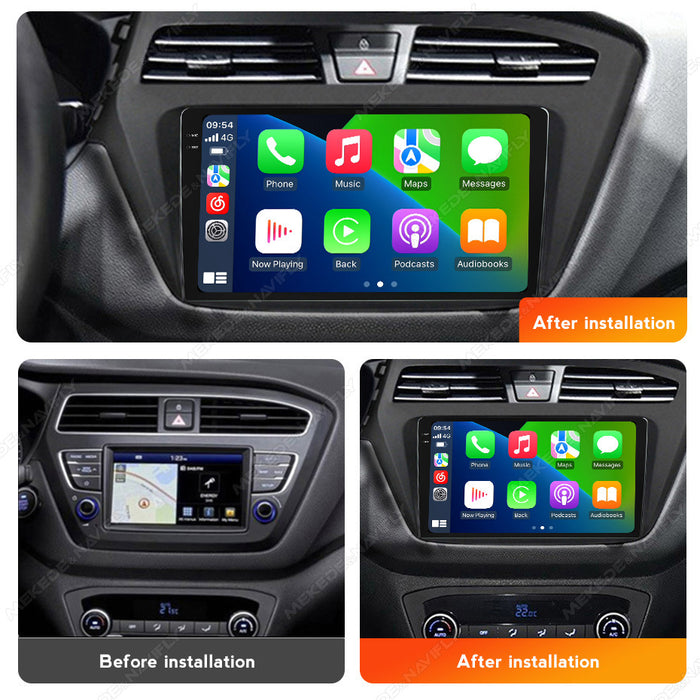 Suitable for hyundai i20 2017-2018, modern i20 retrofit smart android head unit car navigation system