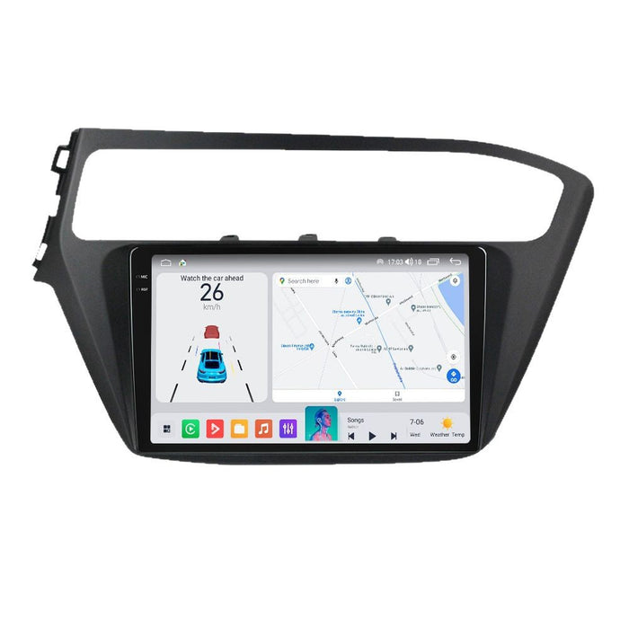 Suitable for hyundai i20 2017-2018, modern i20 retrofit smart android head unit car navigation system