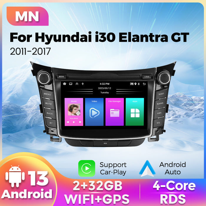 Suitable for hyundai i30 elantra gt 2011-2017 hyundai i30 car android navigator