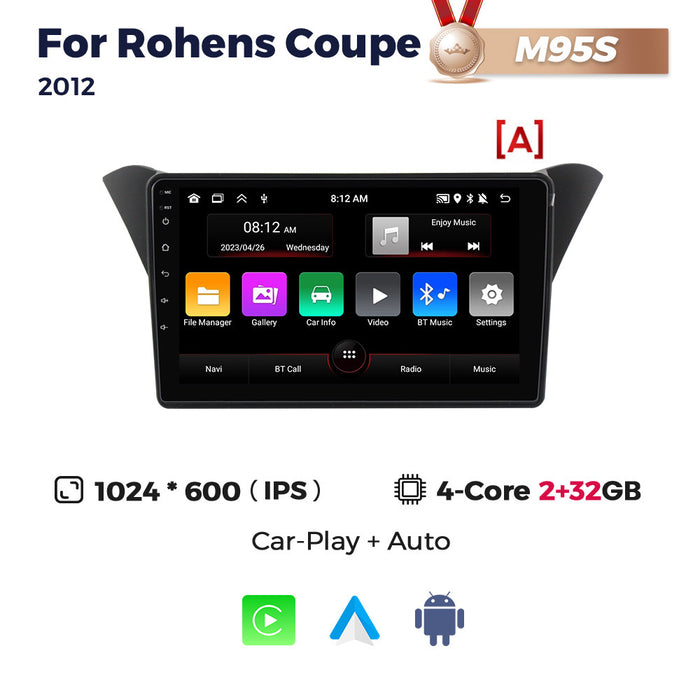 Suitable for hyundai rohens coupe 12-16 car android navigator