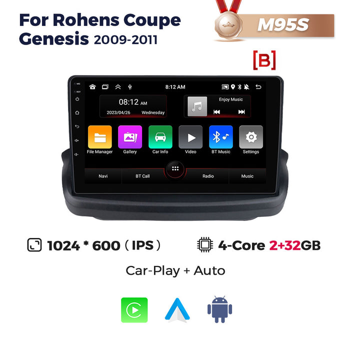 Suitable for hyundai rohens coupe 2009-2011 android navigator