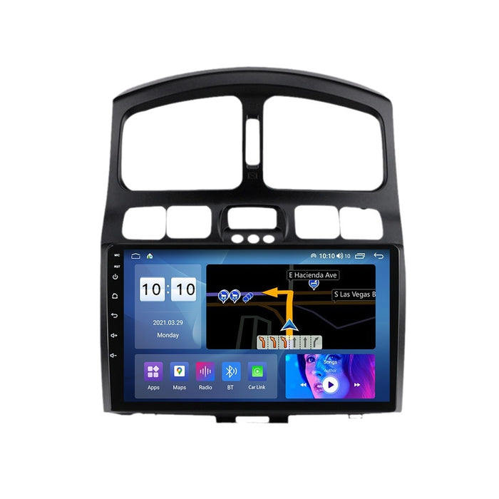 Suitable for hyundai santa fe 06-15 models, in-car central control gps navigation wireless carplay