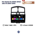 Suitable for hyundai santa fe 06-15 models, in-car central control gps navigation wireless carplay