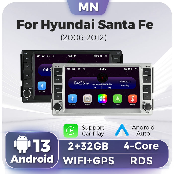 Suitable for hyundai santa fe 2006-2012 hyundai classic santa fe car android navigator