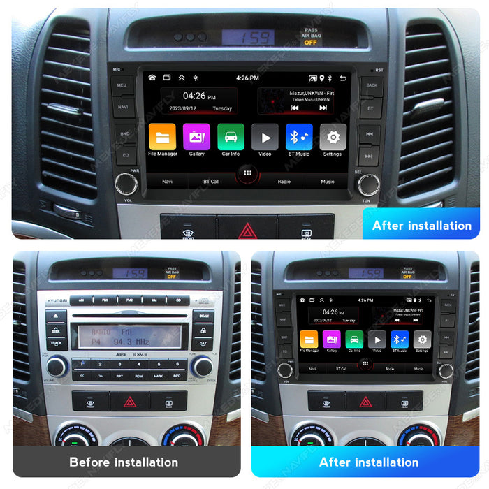 Suitable for hyundai santa fe 2006-2012 hyundai classic santa fe car android navigator