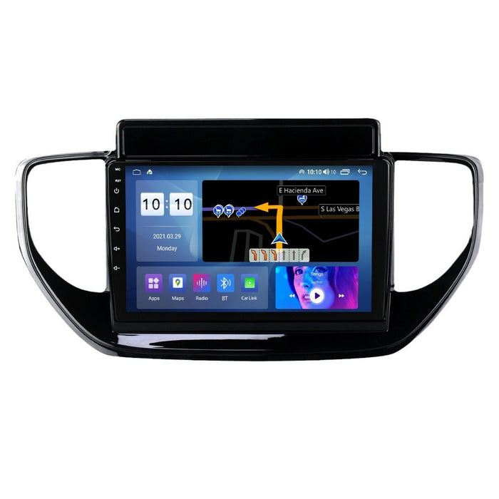 Suitable for hyundai solaris 2 2020-2022 hyundai car smart central control navigation carplay
