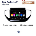 Suitable for hyundai solaris 2 2020-2022 hyundai car smart central control navigation carplay