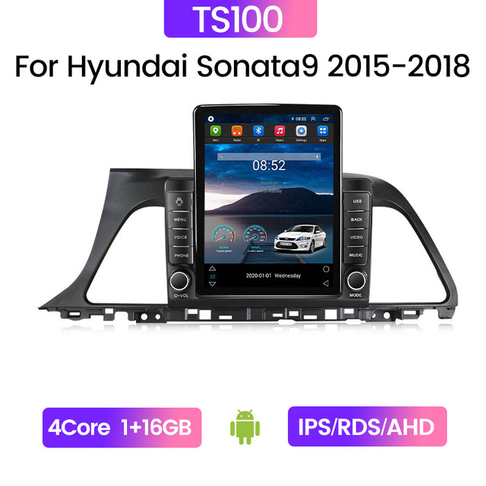 Suitable for hyundai sonata9 2015-2018 sonata 9 obelisk machine vertical screen android car navigation