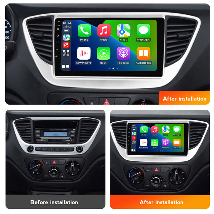 Suitable for hyundai verna accent 2017-2018 android car navigation