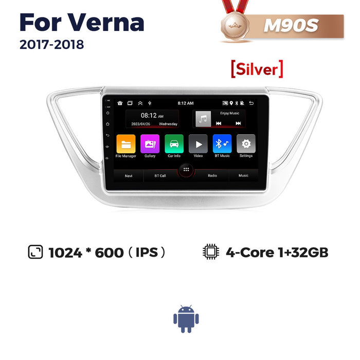 Suitable for hyundai verna accent 2017-2018 android car navigation