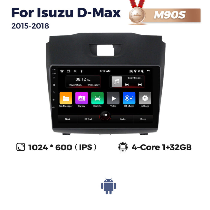 Suitable for isuzu d-max 2015-2018 isuzu d-mux android large screen car smart navigator