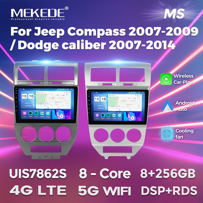 Suitable for jeep compass 07-09 dodge caliber 2007-2014 car android navigation