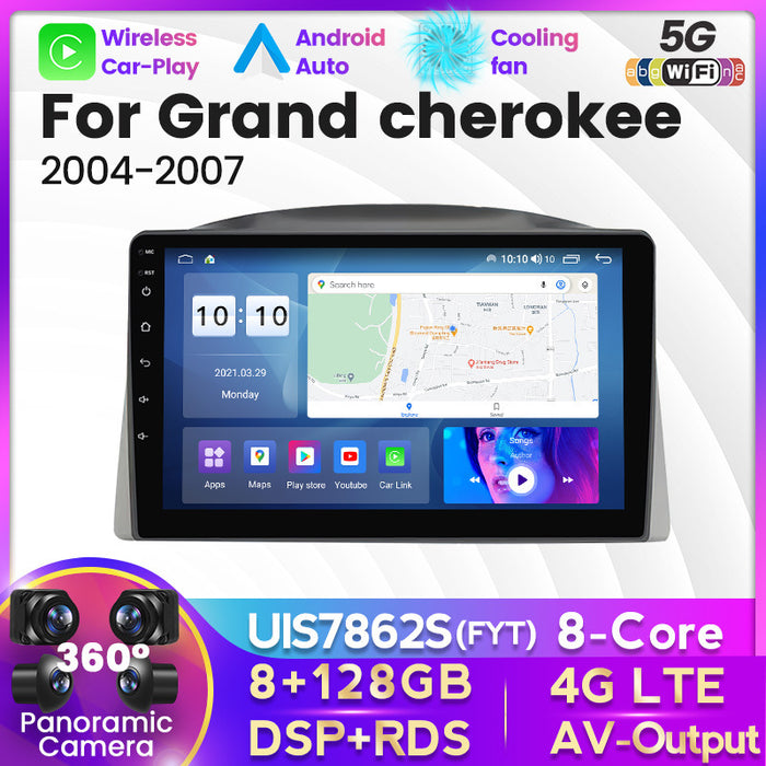 Suitable for jeep grand cherokee 2004-2007 jeep grand cherokee car android navigation