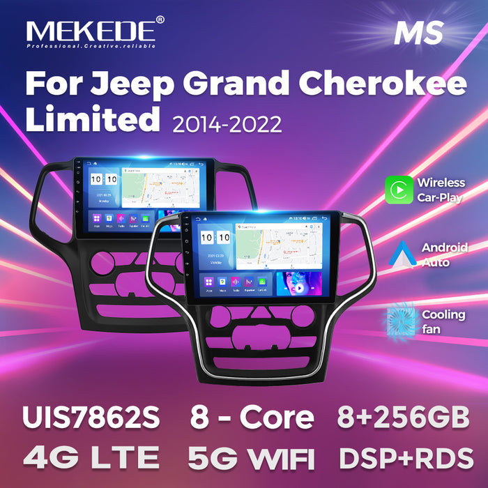 Suitable for jeep grand cherokee limited 2014-2022 grand cherokee android navigation