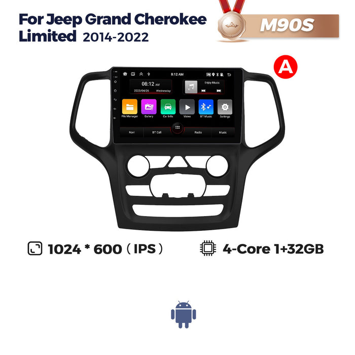 Suitable for jeep grand cherokee limited 2014-2022 grand cherokee android navigation