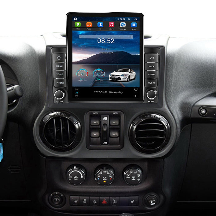 Suitable for jeep wrangler jeep wrangler stone tablet vertical screen smart car android navigation system