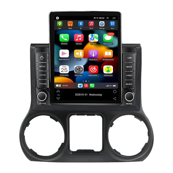 Suitable for jeep wrangler jeep wrangler stone tablet vertical screen smart car android navigation system