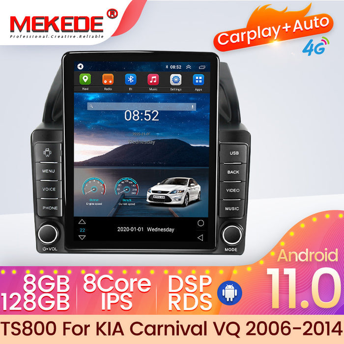 Suitable for kia carnival vq 2006-2014 kia jiahua vertical screen android navigator stone monument machine