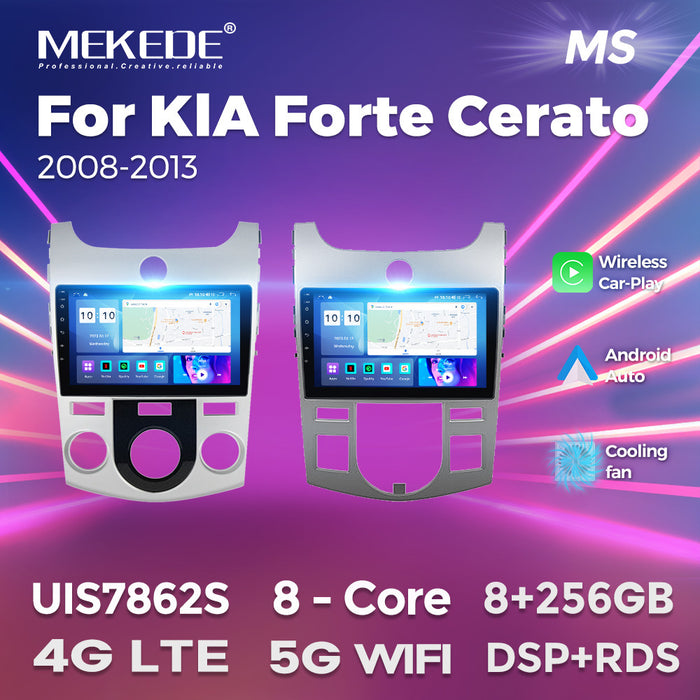 Suitable for kia forte cerato 2008-2013 kia forte car central control android navigator