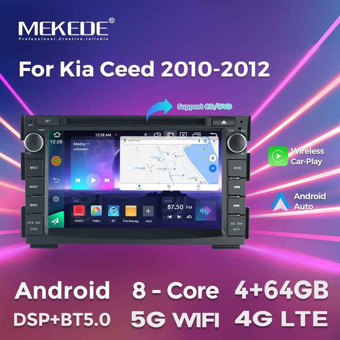 Suitable for Kia KIA CEED 2002-2010 with DVD Android large screen central control navigation Bluetooth Carplay