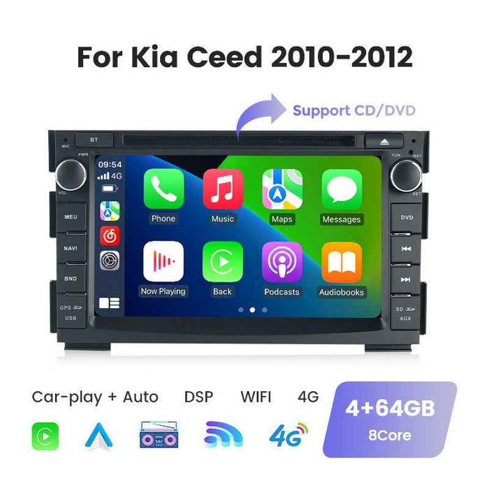 Suitable for Kia KIA CEED 2002-2010 with DVD Android large screen central control navigation Bluetooth Carplay