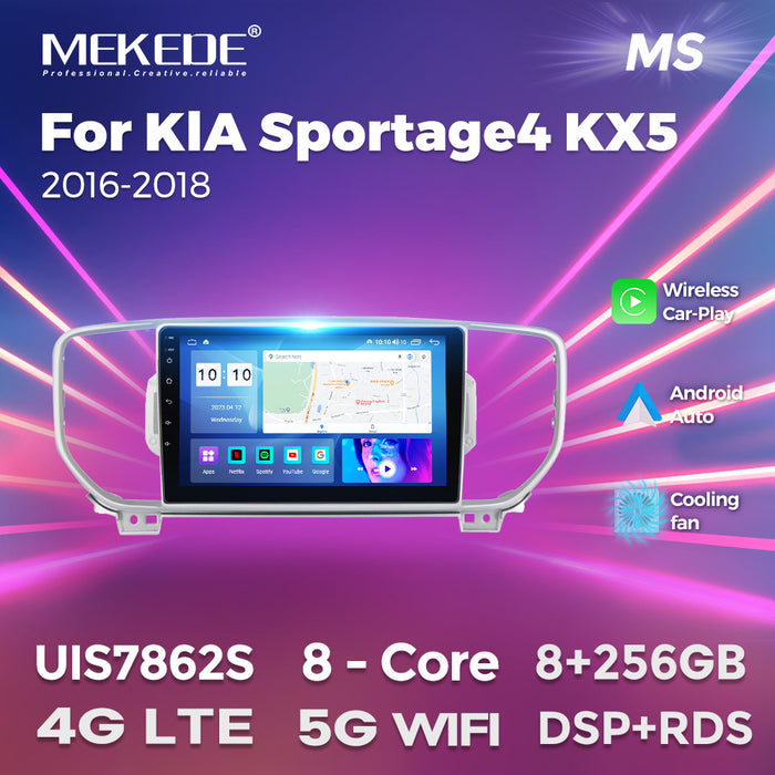 Suitable for kia kx5 kia sportage4 android car navigation wireless carplay