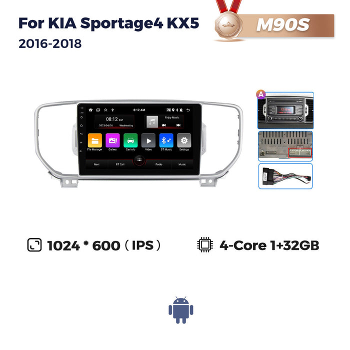 Suitable for kia kx5 kia sportage4 android car navigation wireless carplay