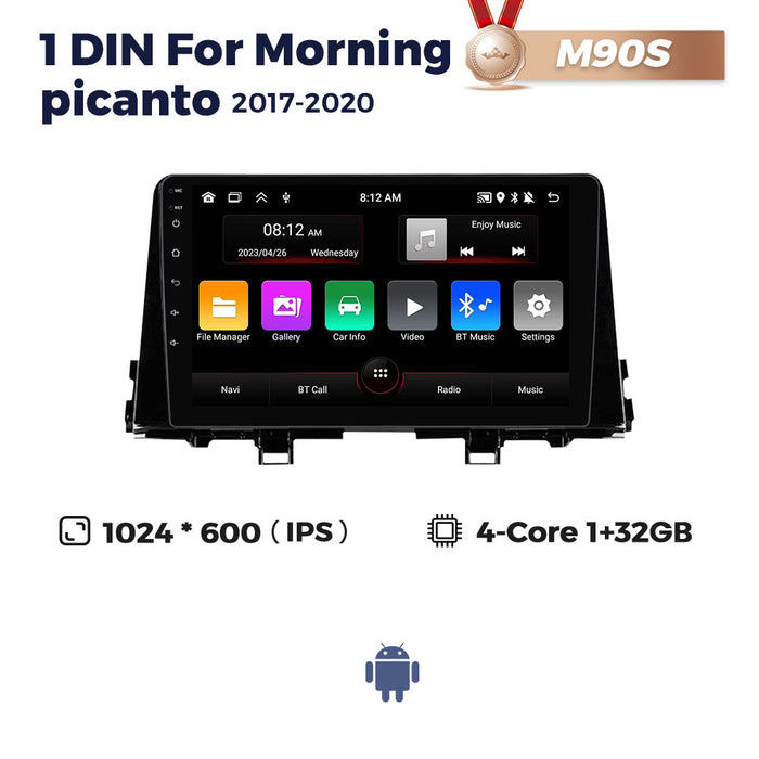Suitable for kia morning 1din for kia morning picanto 2017-2020 car navigation
