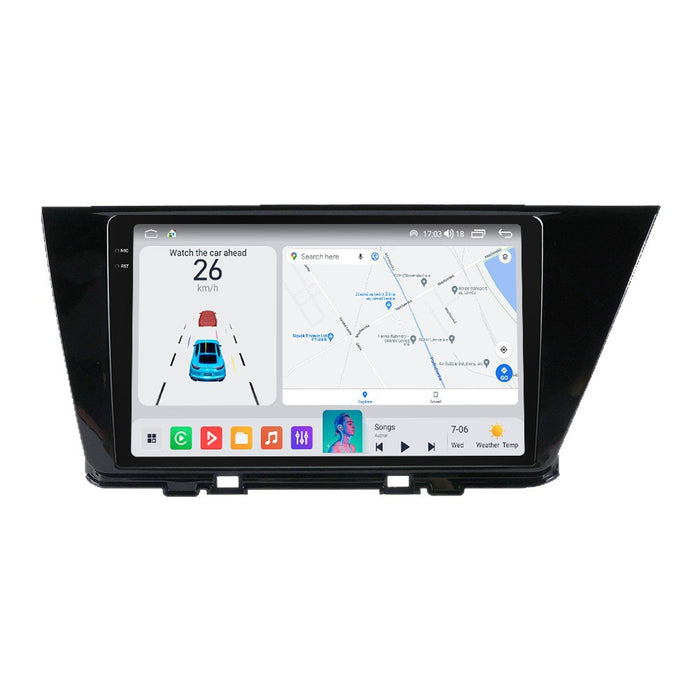 Suitable for kia niro 2017 kia jirui restoration large screen smart android car navigation carplay