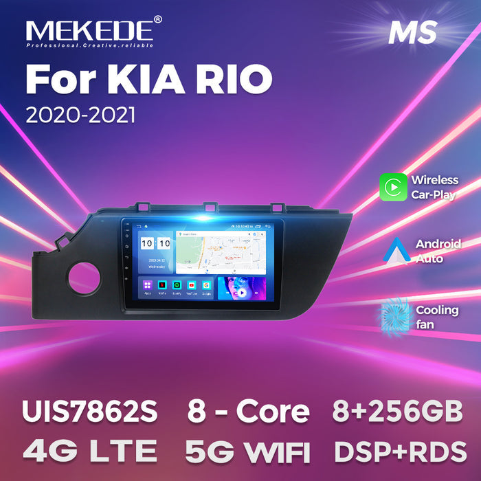 Suitable for kia rio 2020-2021 kia k2 rio android large screen car smart central control navigator