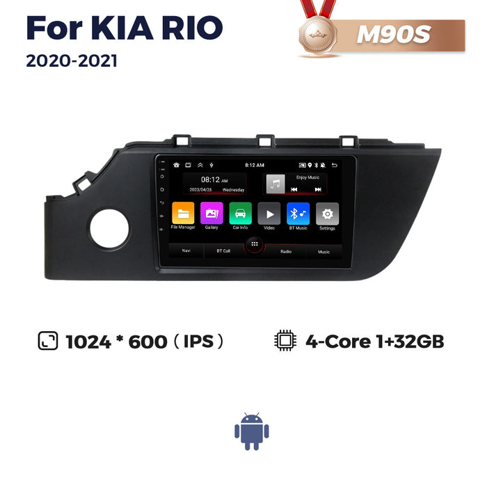 Suitable for kia rio 2020-2021 kia k2 rio android large screen car smart central control navigator